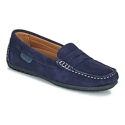 Pellet CADORNA women's Loafers / Casual Shoes in Blue