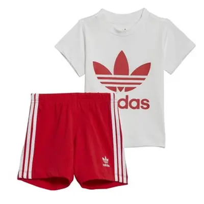 Adidas SHORT TEE SET girls's Sets & Outfits in Multicolour