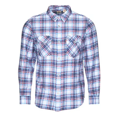 Levis RELAXED FIT WESTERN men's Long sleeved Shirt in Multicolour