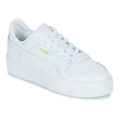 Puma CARINA women's Shoes (Trainers) in White