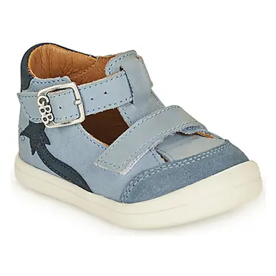 GBB HARA boys's Children's Shoes (High-top Trainers) in Blue