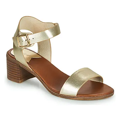 Kickers VOLOU women's Sandals in Gold