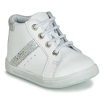 GBB AGLAE girls's Children's Shoes (High-top Trainers) in White