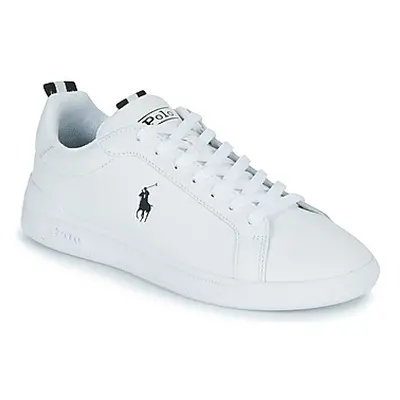 Polo Ralph Lauren HRT CT II-SNEAKERS-LOW TOP LACE men's Shoes (Trainers) in White