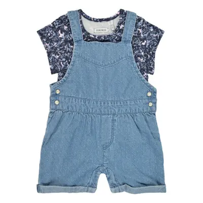 Ikks XS37010-84 girls's Children's Jumpsuit in Blue