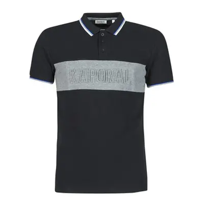 Kaporal DIAM men's Polo shirt in Black