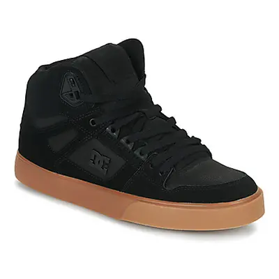 DC Shoes PURE HIGH-TOP WC men's Shoes (High-top Trainers) in Black