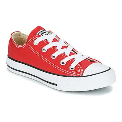 Converse ALL STAR OX girls's Children's Shoes (Trainers) in Red