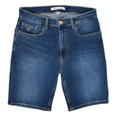 Calvin Klein Jeans REGULAR SHORT ESS BLUE boys's Children's shorts in Blue