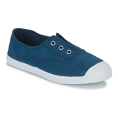 Citrouille et Compagnie WOODEN girls's Children's Shoes (Trainers) in Blue