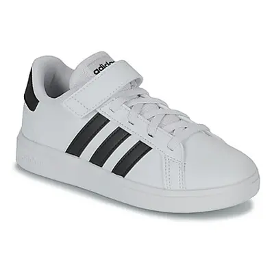 Adidas GRAND COURT 2.0 EL boys's Children's Shoes (Trainers) in White