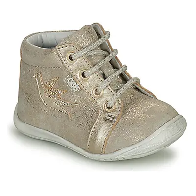 GBB BAZETTE girls's Children's Shoes (High-top Trainers) in Gold