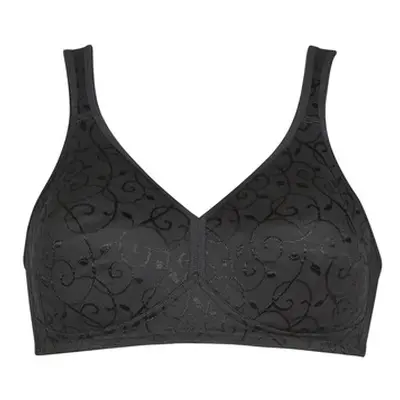 Triumph ELEGANT COTTON women's Triangle bras and Bralettes in Black