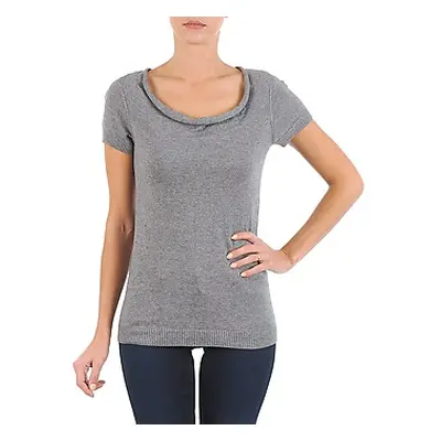 La City PULL COL BEB women's T shirt in Grey