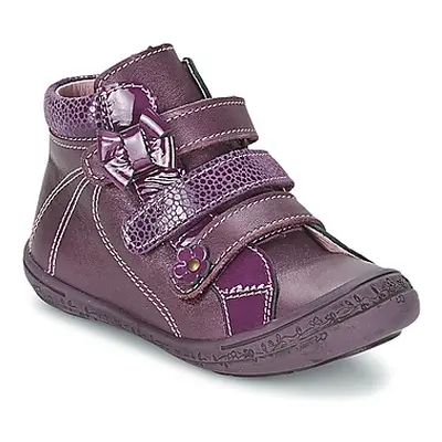 Citrouille et Compagnie FALIE girls's Children's Shoes (High-top Trainers) in Purple