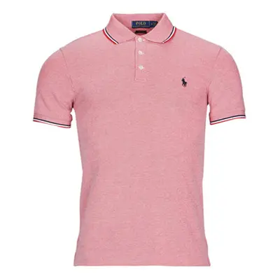 Polo Ralph Lauren K223SC52C-SSKCSLIMM1-SHORT SLEEVE-KNIT men's Polo shirt in Red