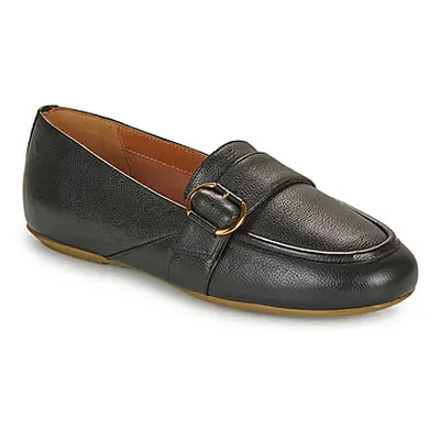 Geox D PALMARIA women's Loafers / Casual Shoes in Black