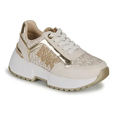 MICHAEL Michael Kors COSMO MADDY girls's Children's Shoes (Trainers) in Beige