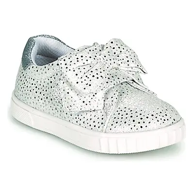 Chicco COLOMBA girls's Children's Shoes (Trainers) in Silver