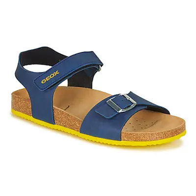 Geox GHITA BOY boys's Children's Sandals in Blue