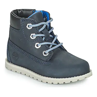 Timberland Pokey Pine 6In Boot with boys's Children's Mid Boots in Blue