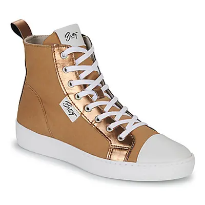 Betty London ETOILE women's Shoes (High-top Trainers) in Brown