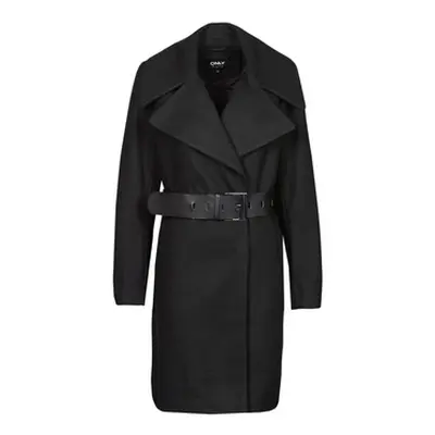 Only ONLMARIE women's Coat in Black