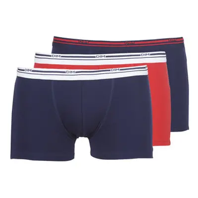 DIM DAILY COLORS BOXER x3 men's Boxer shorts in Blue