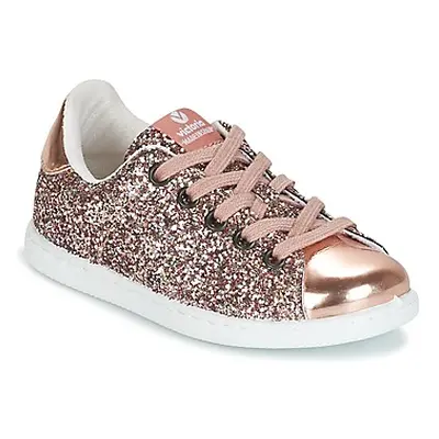 Victoria DEPORTIVO GLITTER KID girls's Children's Shoes (Trainers) in Pink