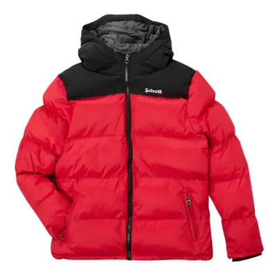 Schott UTAH 2 boys's Children's Jacket in Red