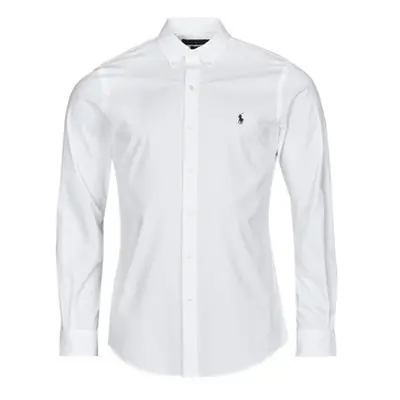 Polo Ralph Lauren ZSC11B men's Long sleeved Shirt in White