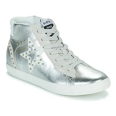 Skechers THE STELLAR-FRANKIE women's Shoes (High-top Trainers) in Silver