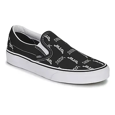 Vans Classic Slip-On women's Slip-ons (Shoes) in Black