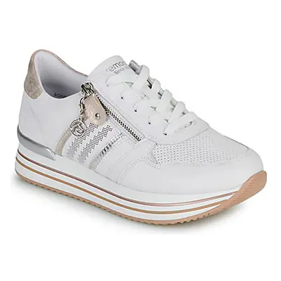 Remonte D1318-82 women's Shoes (Trainers) in White