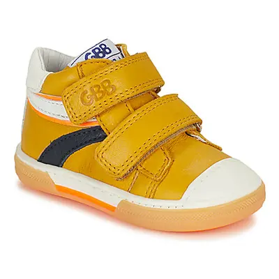 GBB SIMONO boys's Children's Shoes (High-top Trainers) in Orange