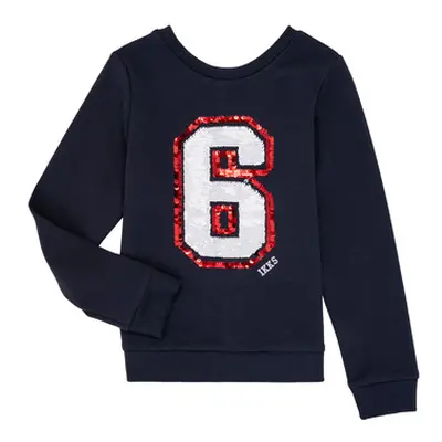 Ikks NABIL girls's Children's Sweatshirt in Blue