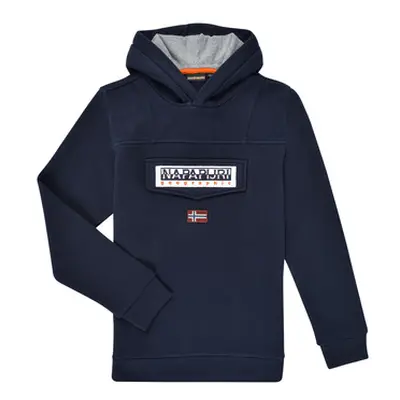 Napapijri BURGEE boys's Children's sweatshirt in Marine