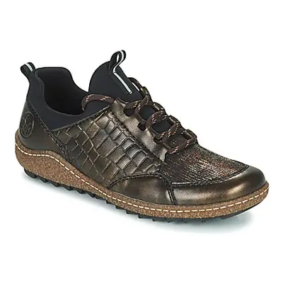 Rieker L7554-25 women's Shoes (Trainers) in Brown