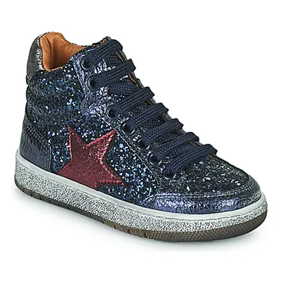 GBB SEPHY girls's Children's Shoes (High-top Trainers) in Blue