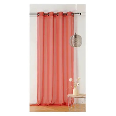 Linder ETAMINE GIVREE 's Sheer curtains in Brown