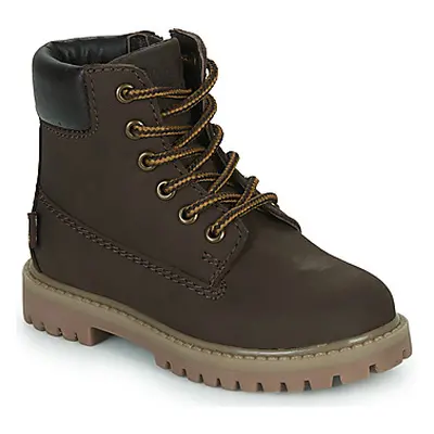 Citrouille et Compagnie PACITO boys's Children's Mid Boots in Brown