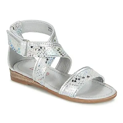 Mod'8 JOYCE girls's Children's Sandals in Silver