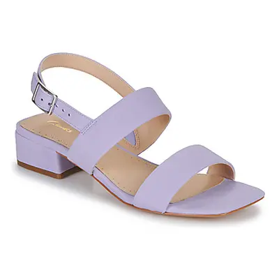 Clarks SEREN25 STRAP women's Sandals in Purple