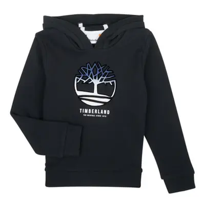 Timberland T25T59-09B boys's Children's sweatshirt in Black