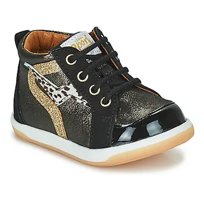 GBB FOUDRE girls's Children's Shoes (High-top Trainers) in Black