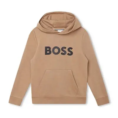 BOSS J25Q15-269-J boys's Children's sweatshirt in Beige