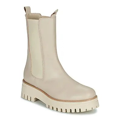 Sweet Lemon POLIRA women's Mid Boots in Beige