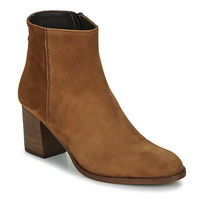 Fericelli MAGIQUE women's Low Ankle Boots in Brown