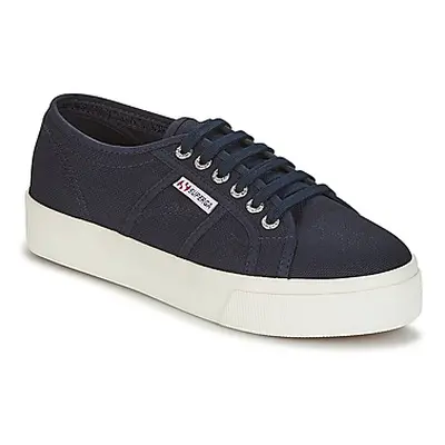 Superga 2730 COTU women's Shoes (Trainers) in Marine