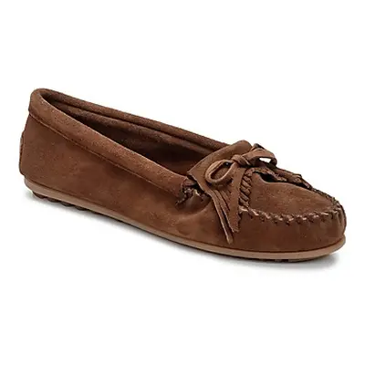 Minnetonka KILTY women's Loafers / Casual Shoes in Brown